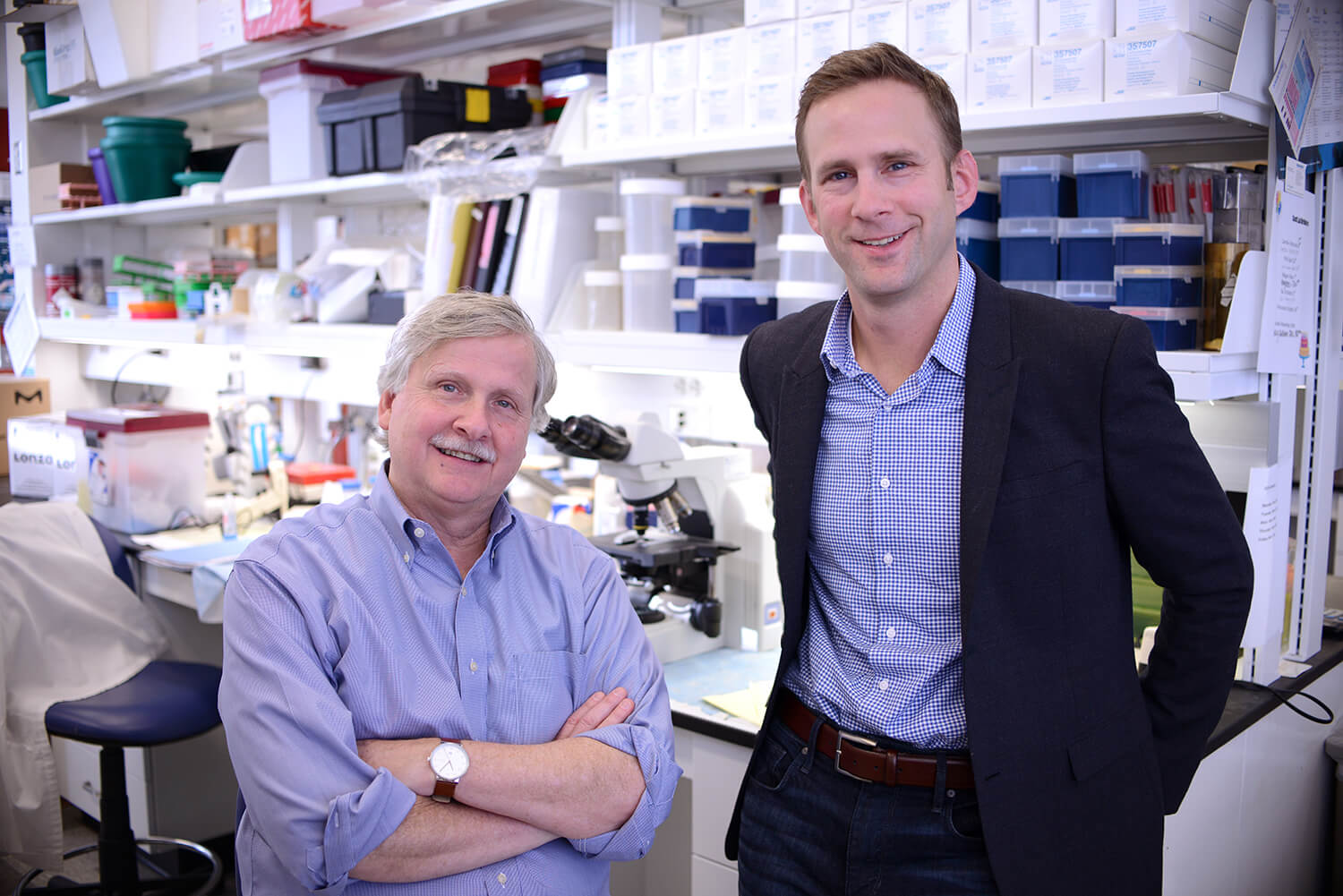 Phillip Scott and Daniel Beiting have collaborated for years on leishmaniasis, employing cutting-edge 