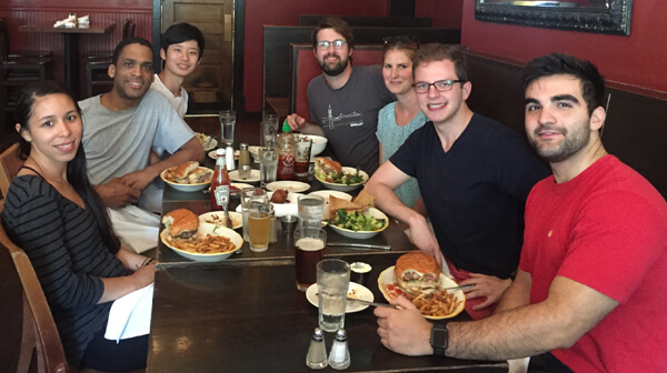 Vaughan Lab Lunch 2018
