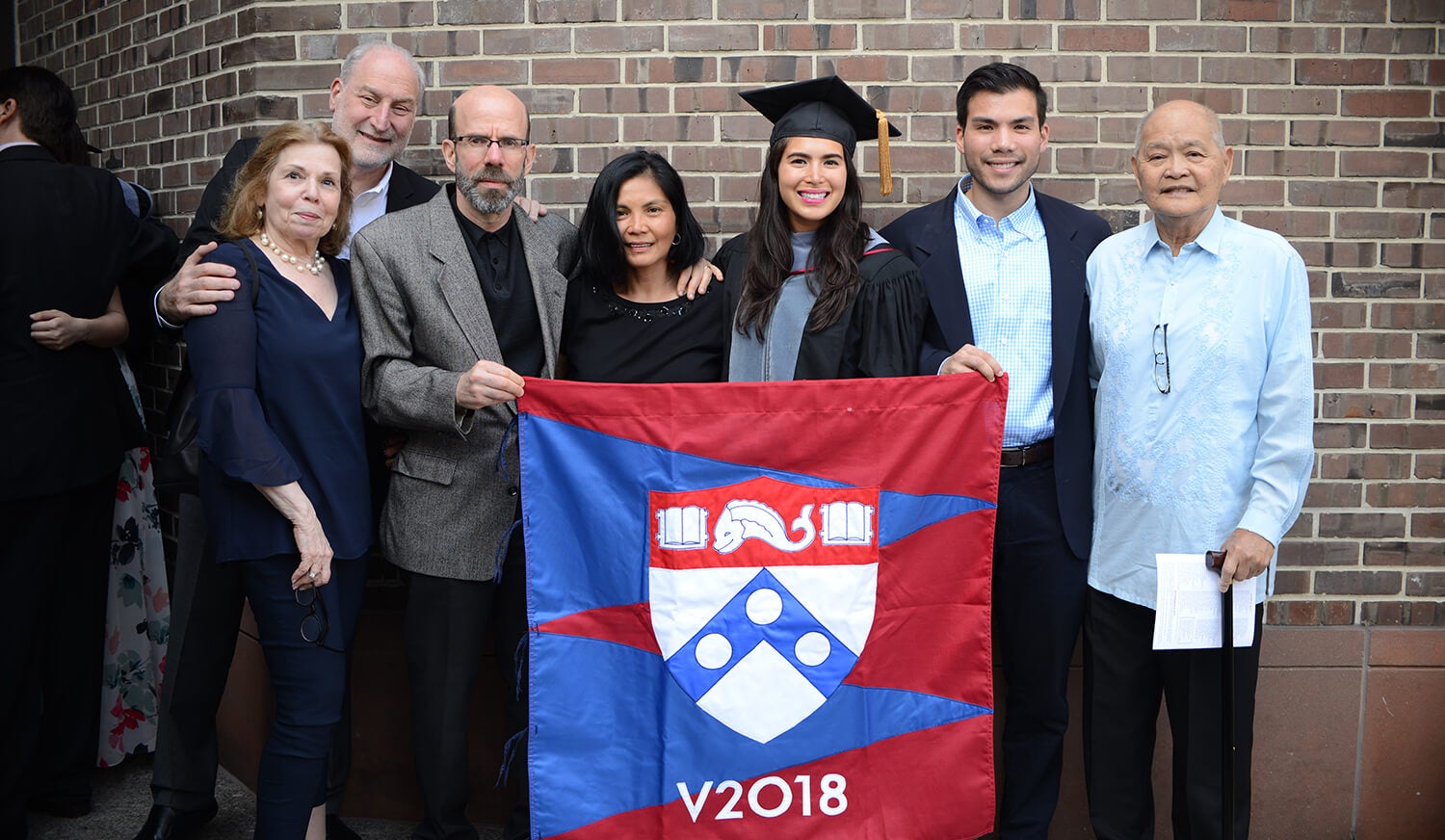 The Eigers with Sophie at Commencement The Eigers with Sophie at Commencement