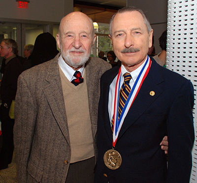 Bob and Ralph at National Medal of Science Veterinary School  Reception 2011