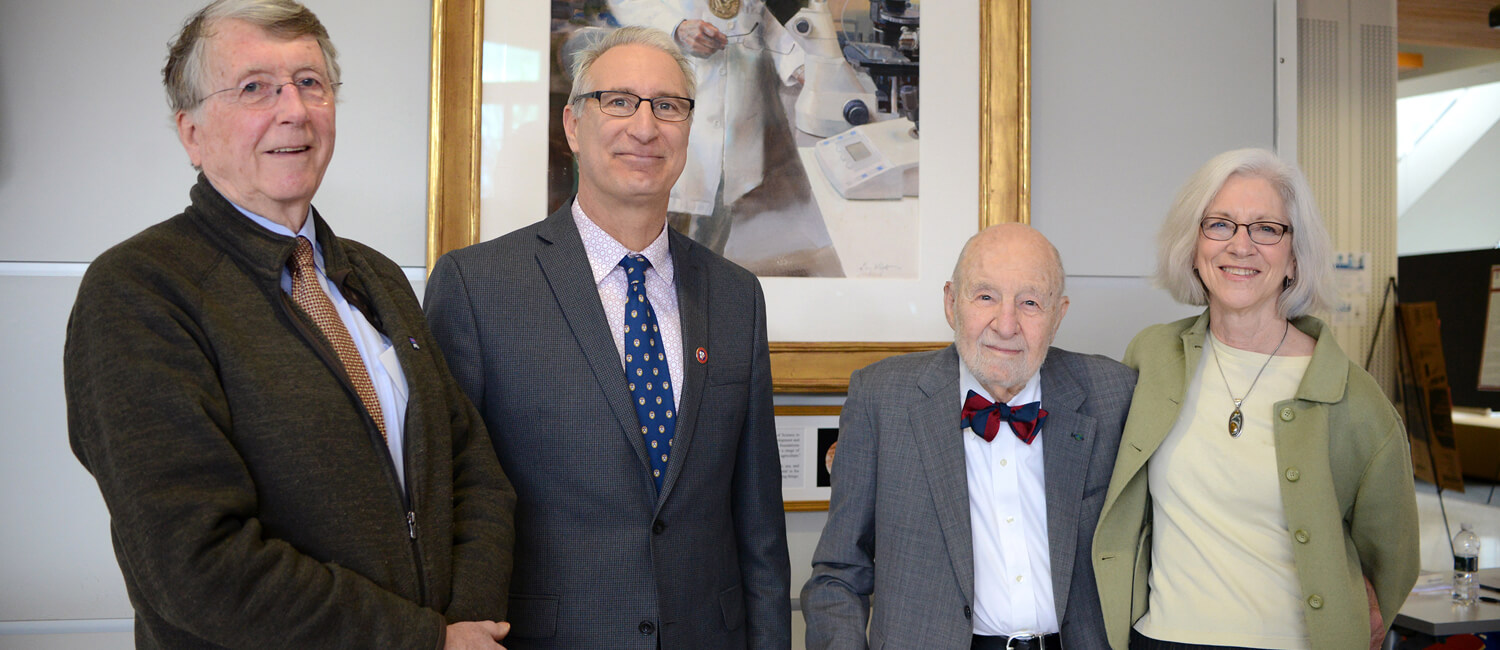 Dr. Robert R. Marshak and fellow deans of Penn Vet