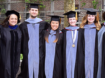 Penn Vet graduates, including Dr. Brittany Watson