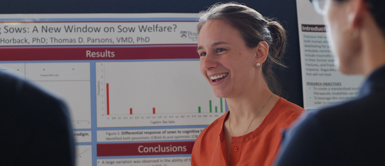 Dr. Megan Murray showcases her student research