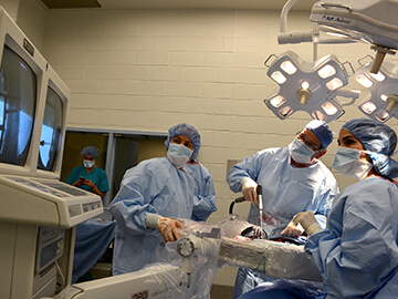 CT-assisted surgery at New Bolton Center