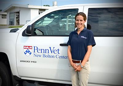New Bolton Center welcomes Dr. Olivia Lorello to the Equine Field Service Team