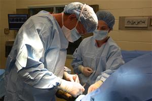 Dean Richardson in Surgery 