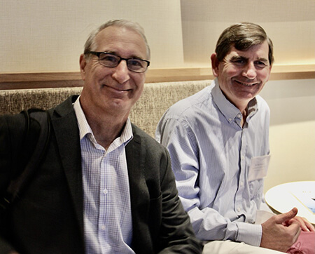 Dean Andrew Hoffman and Dr. Ray Sweeney (right)