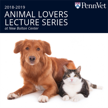 Join us for the Animal Lovers Lecture Series!