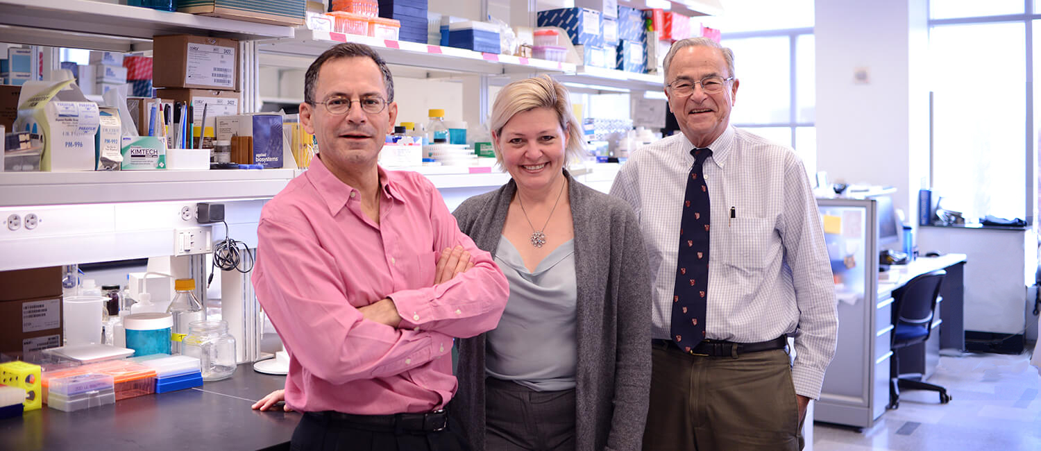 Drs. William Beltran, Susan Volk, and Gustavo Aguirre were recognized for research on suppressing breast cancer recurrence and therapies for the treatment of inherited retinal disorders.