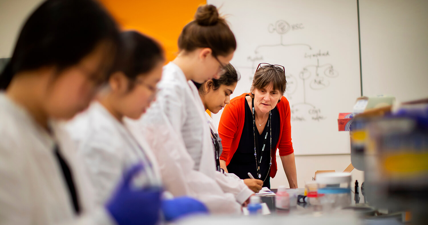 Overseeing the students’ work, Punt offers individualized advice and feedback. Since returning to Penn as an associate dean, she doesn’t have a lab of her own, but has continued to contribute to research and education through collaborations, such as this one with Wagner.