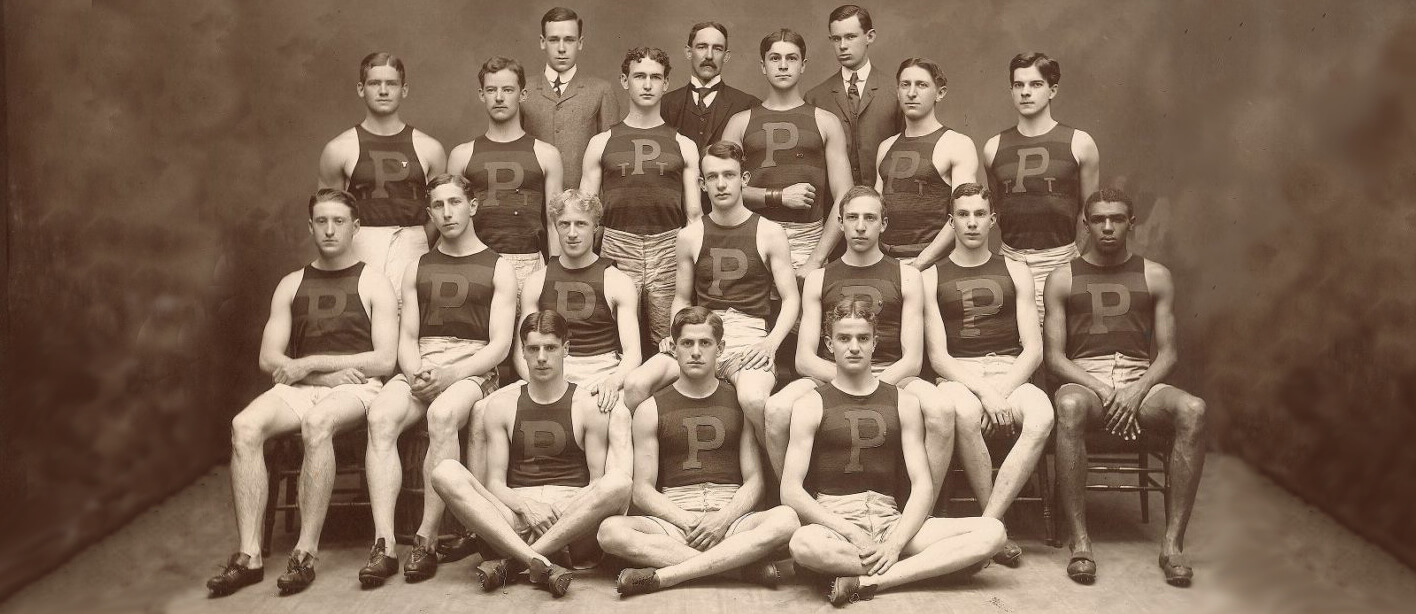 Penn's varsity track team, 1905