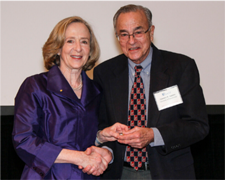 Dr. Aguirre and Dr. Susan Hockfield, AAAS