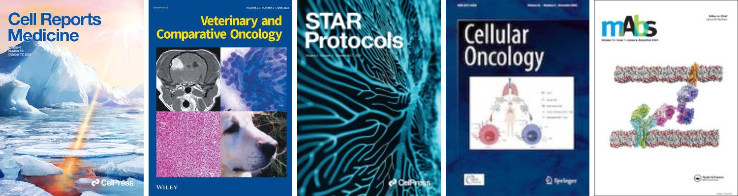 Covers of scientific journals