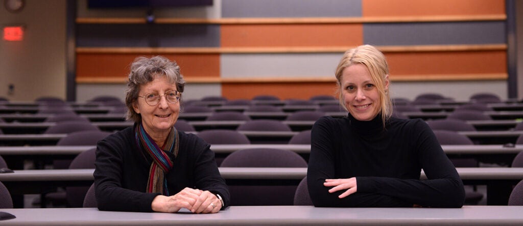 Dr. Kathy Michel and Dr. Amy Durham