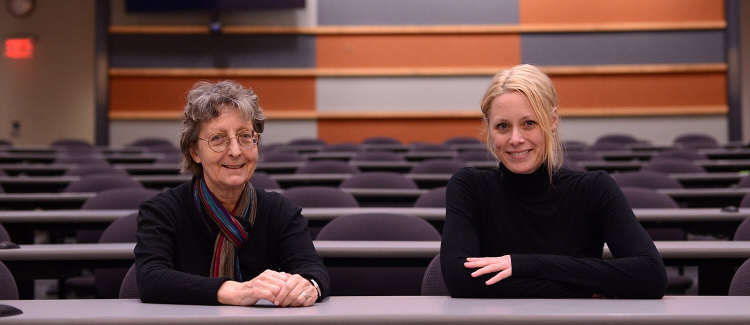 Dr. Kathy Michel and Dr. Amy Durham