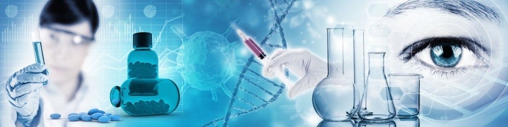 Image of a person and other research items.