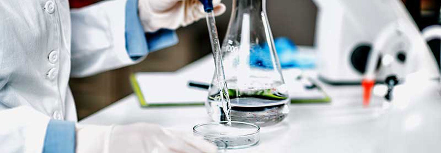 researcher in lab