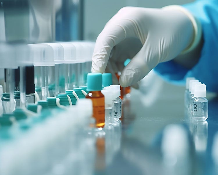 Vials In Lab