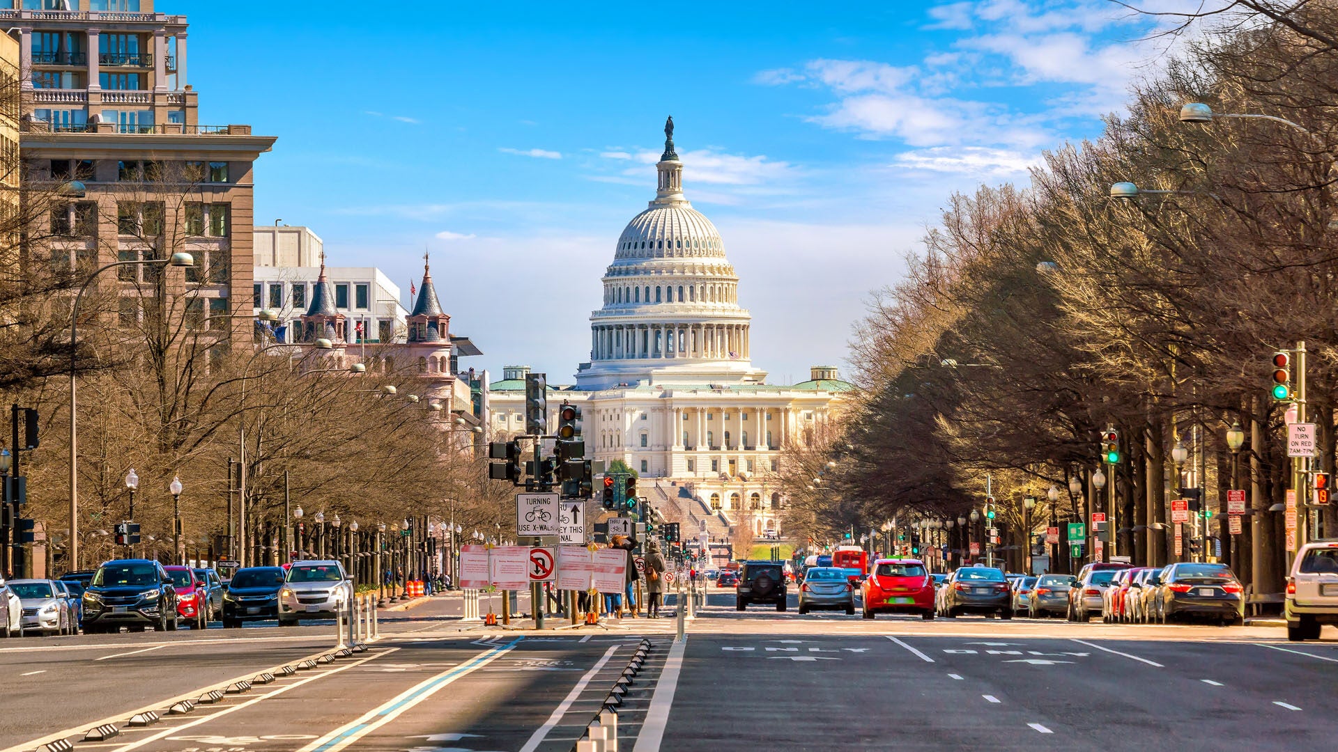 An image of the capitol building in Washington DC.