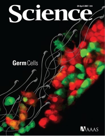 A black cover of the magazine Science.