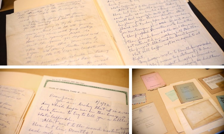 Old papers focused on statistics and other course work.