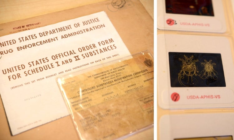 A former DEA agents documents.