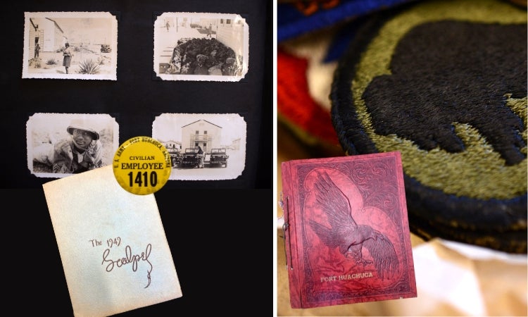 WWII items from a person who served.